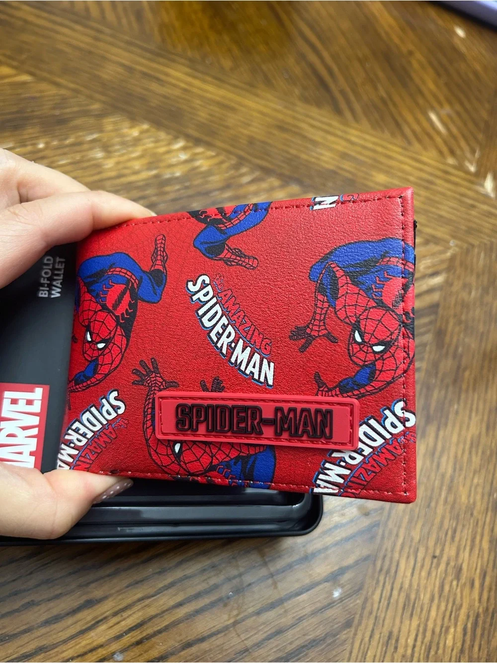 Limited edition Spider-Man men’s Bi-Fold Wallet